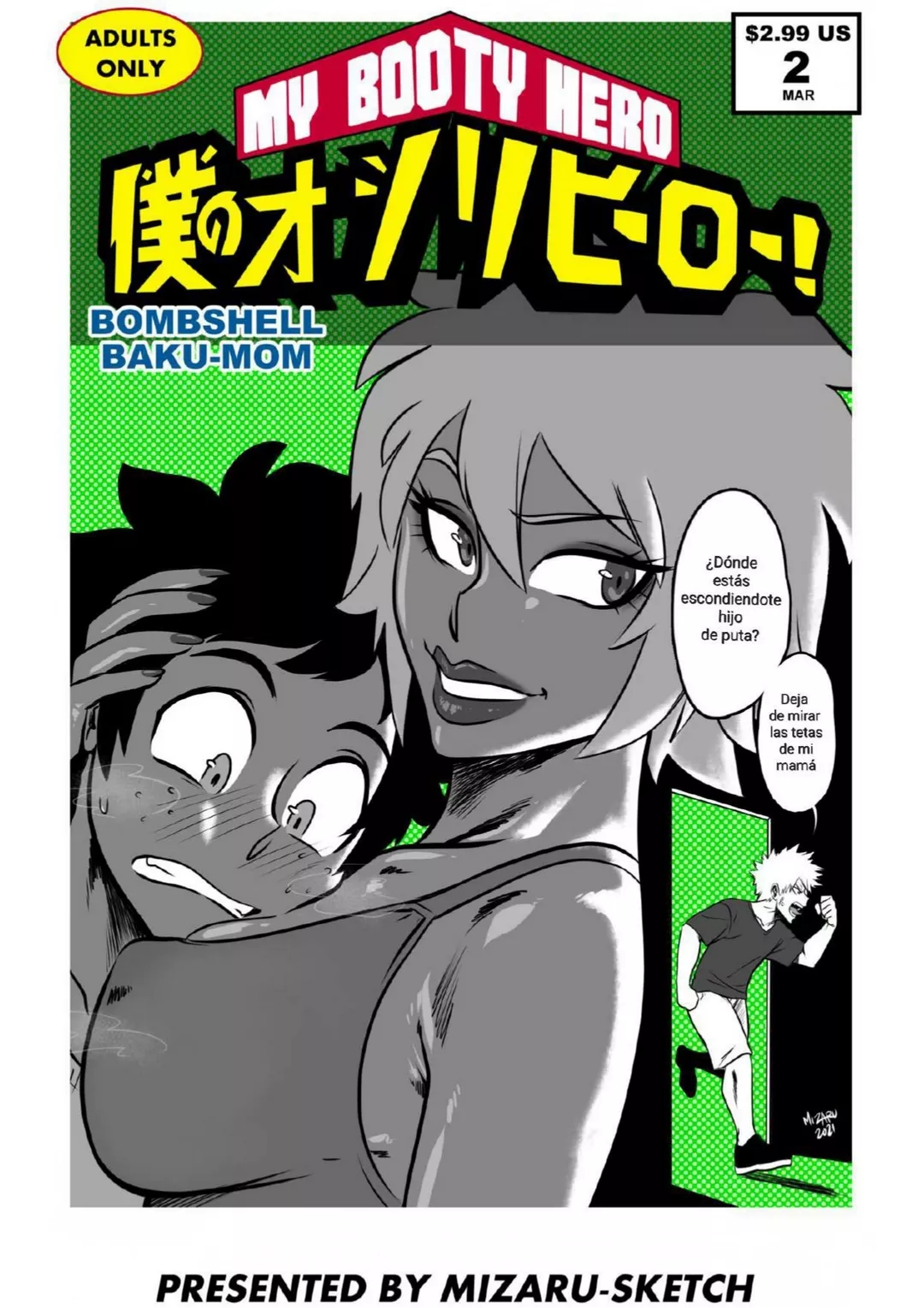 My Booty Hero: Bombshell Baku-Mom page 1 full