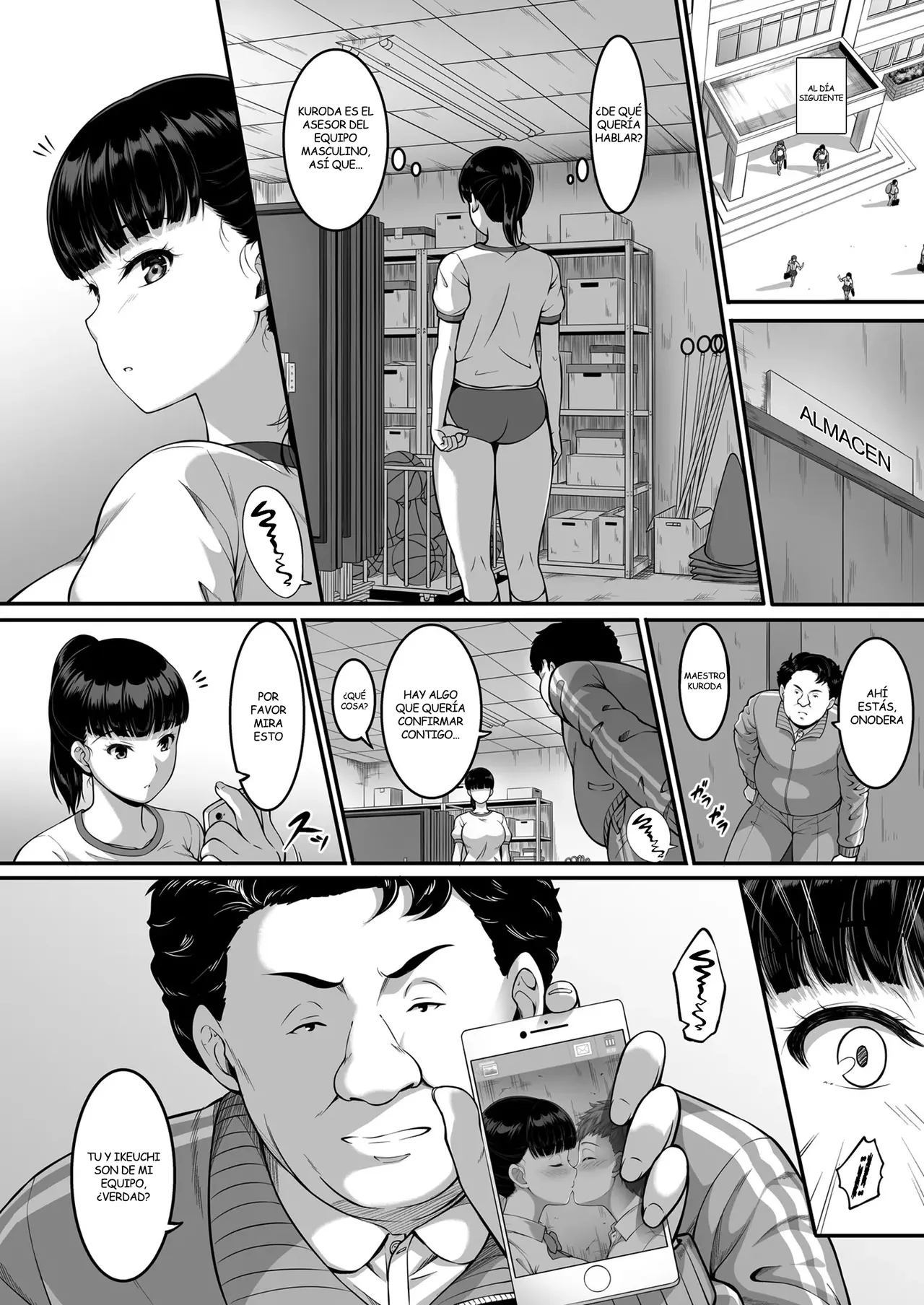 Joshi Volley-bu JK, Netorareru. Girl's Volleyball Club, Schoolgirl page 9 full