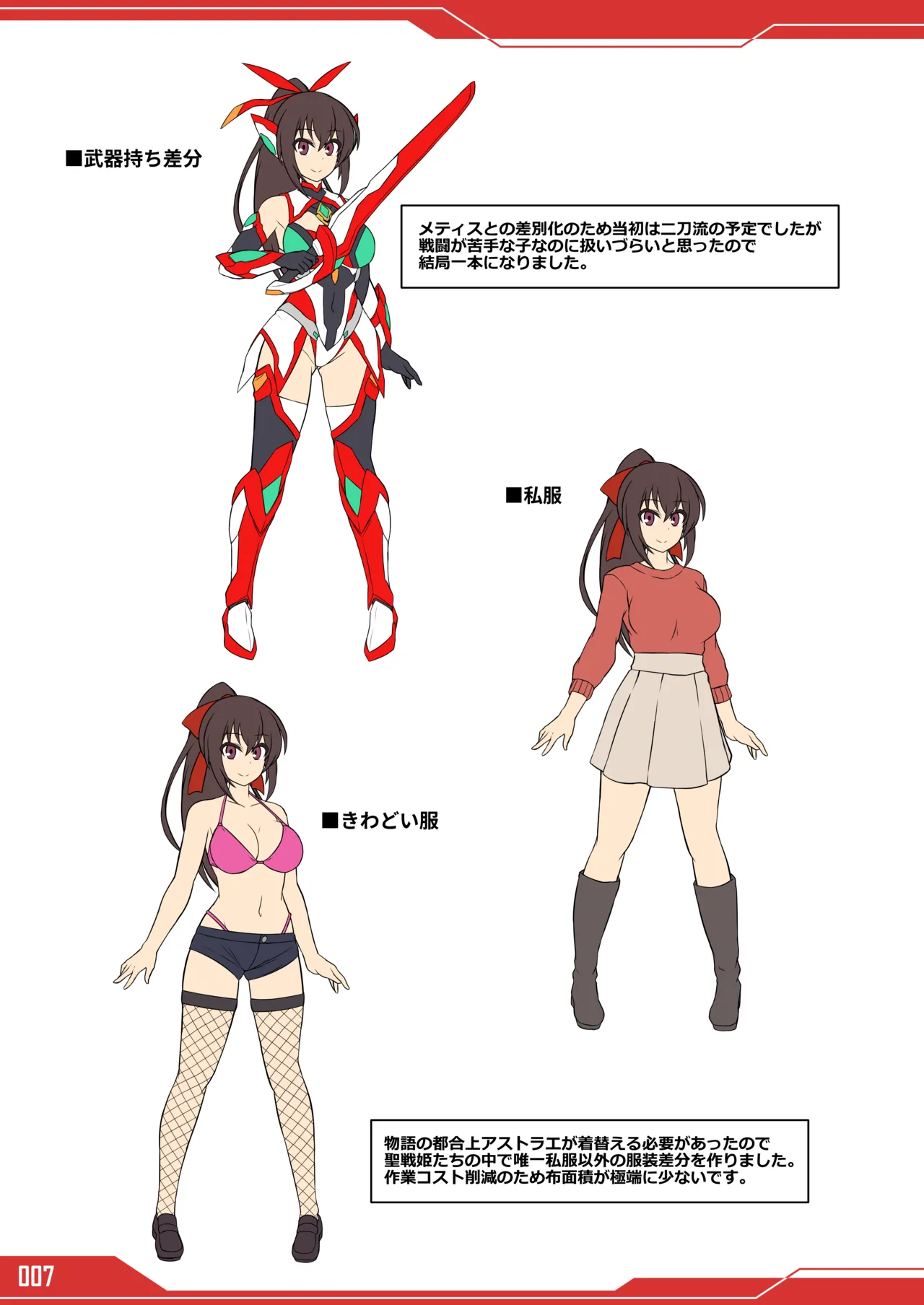 聖戦姫イリス THE GAME 原画&amp;設定資料集 page 7 full