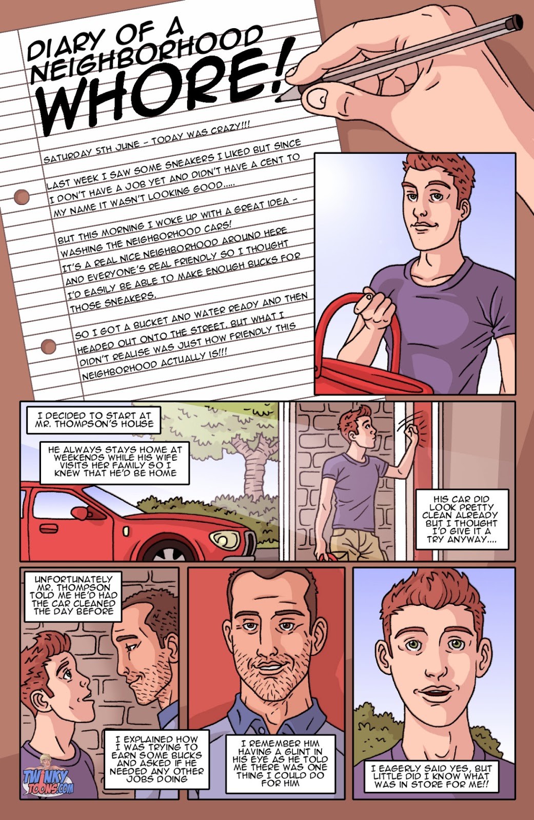 Diary of a Neighborhood Whore page 1 full