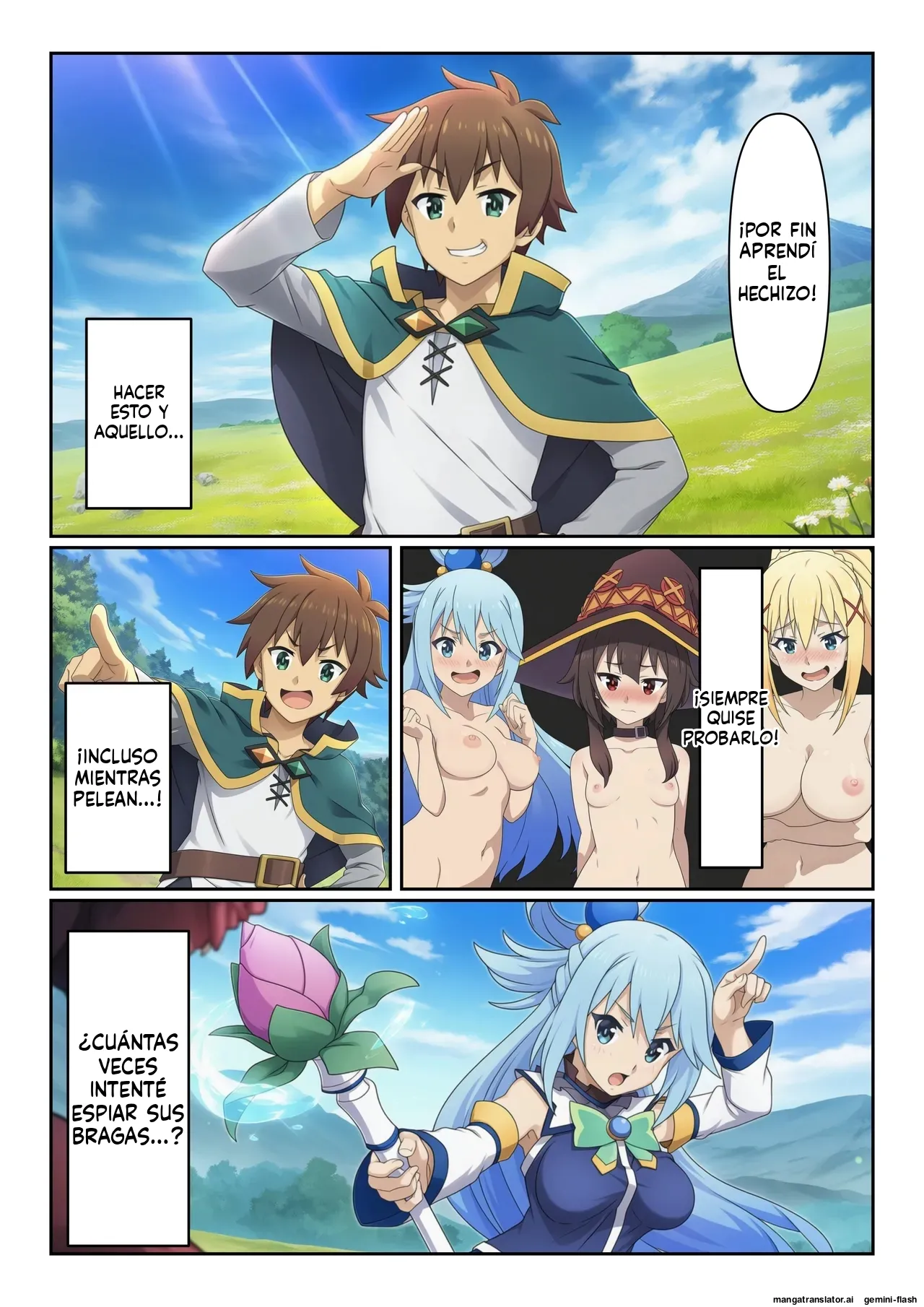 Kono moyoushi sareta sekai ni shukufuku o - エロエロ研究会  MTL page 3 full