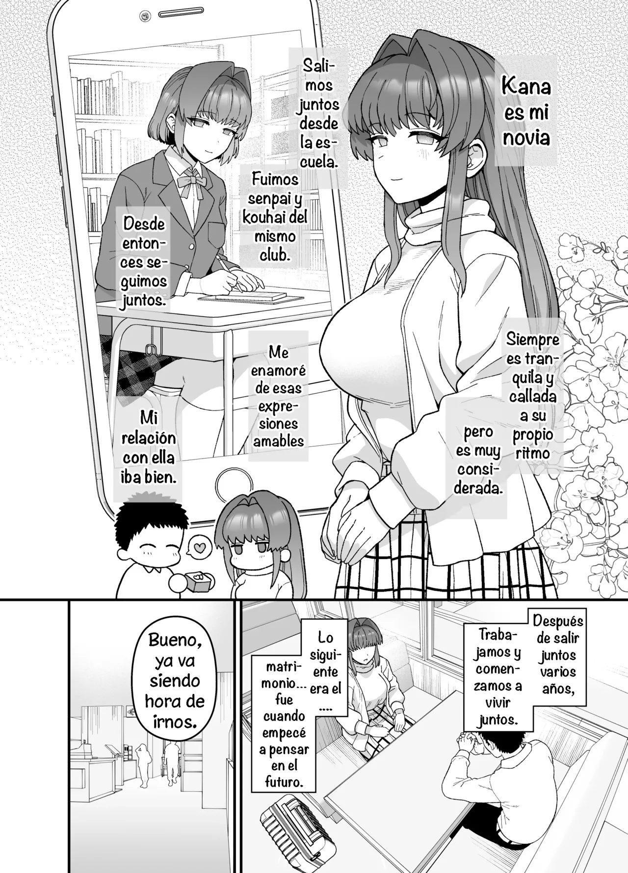 Netorase Trial Boku no Tame ni Neru Kanojo｜Prueba Netorase׃ Mi Novia Se Acuesta Con Otro Por Mí page 3 full