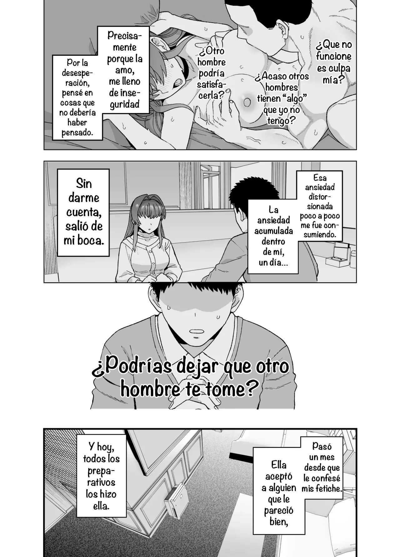Netorase Trial Boku no Tame ni Neru Kanojo｜Prueba Netorase׃ Mi Novia Se Acuesta Con Otro Por Mí page 7 full