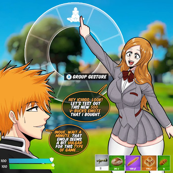 Bleach X Fortnite cover