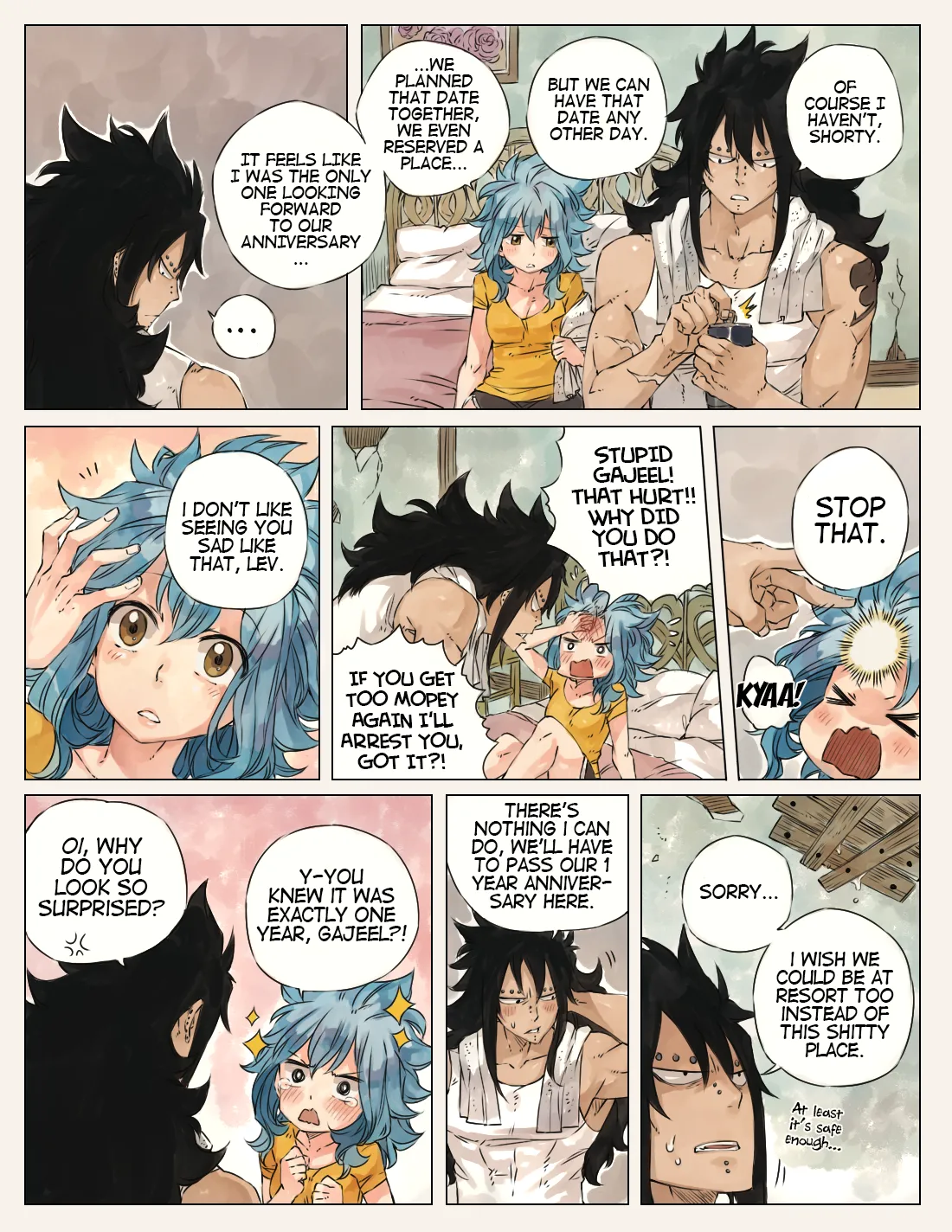 First Time - Fairy Tail DJ page 2 full