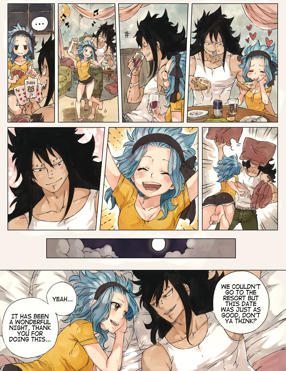 First Time - Fairy Tail DJ page 6 full