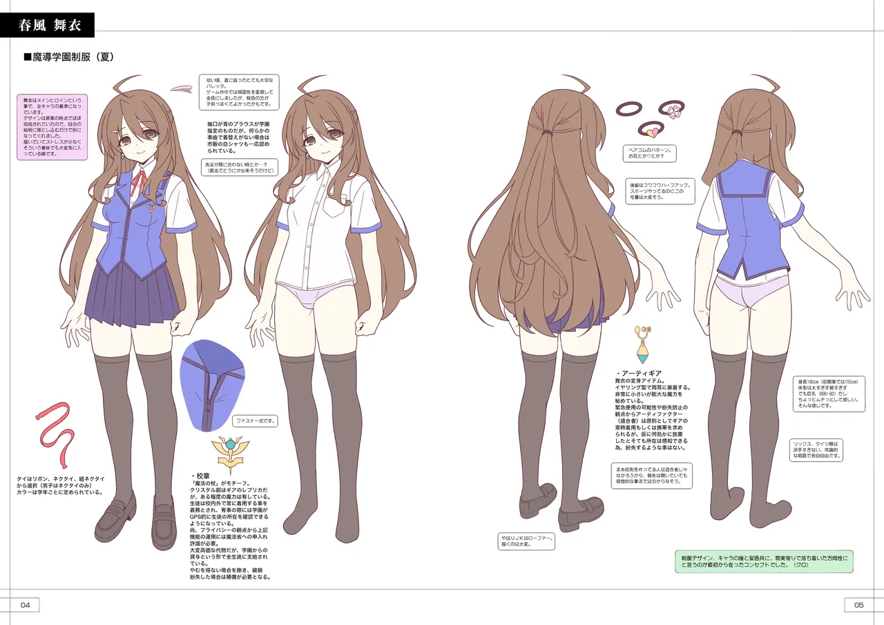 TS Magical Girl Nao! Design Works #1 GEARS page 3 full