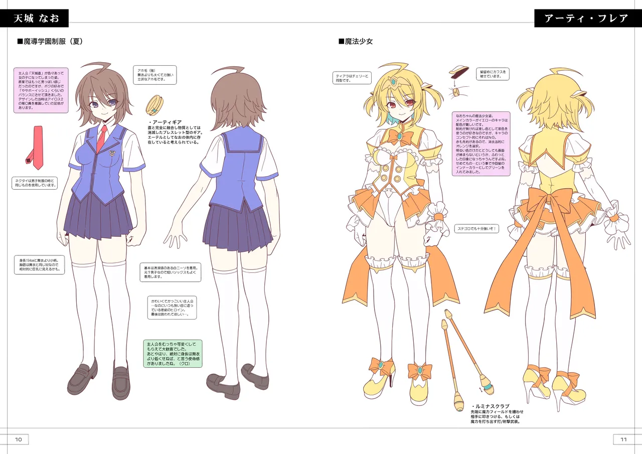 TS Magical Girl Nao! Design Works #1 GEARS page 6 full