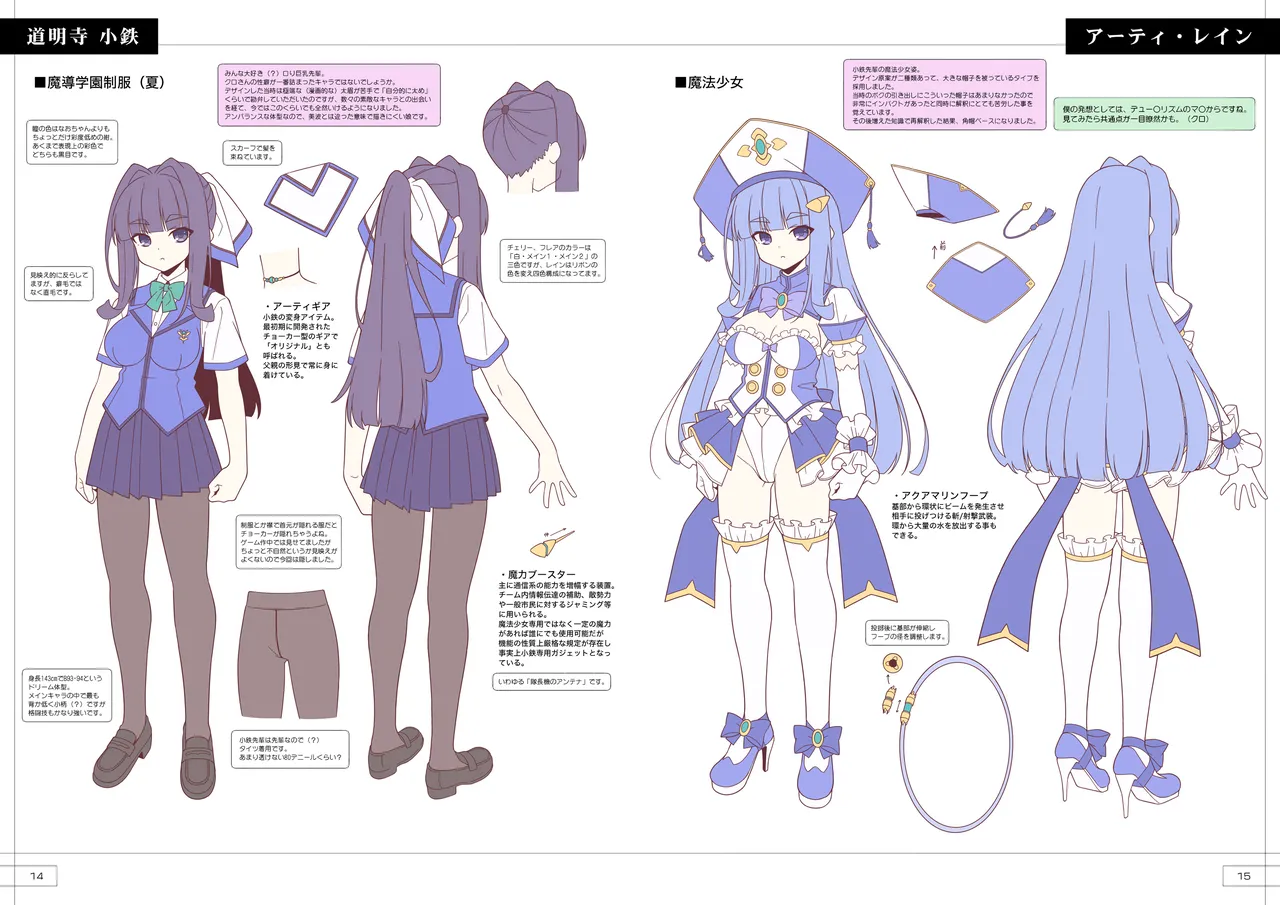 TS Magical Girl Nao! Design Works #1 GEARS page 8 full