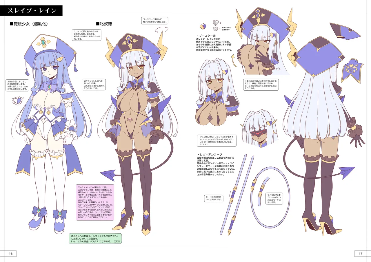 TS Magical Girl Nao! Design Works #1 GEARS page 9 full