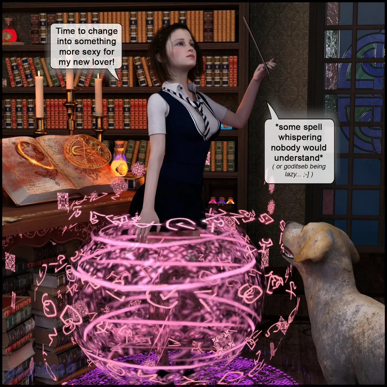 Evolution of Hermione page 8 full