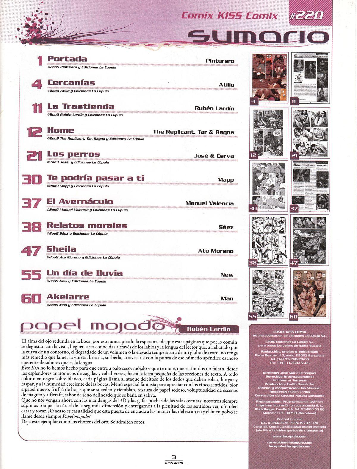 Kiss Comix #220 page 3 full
