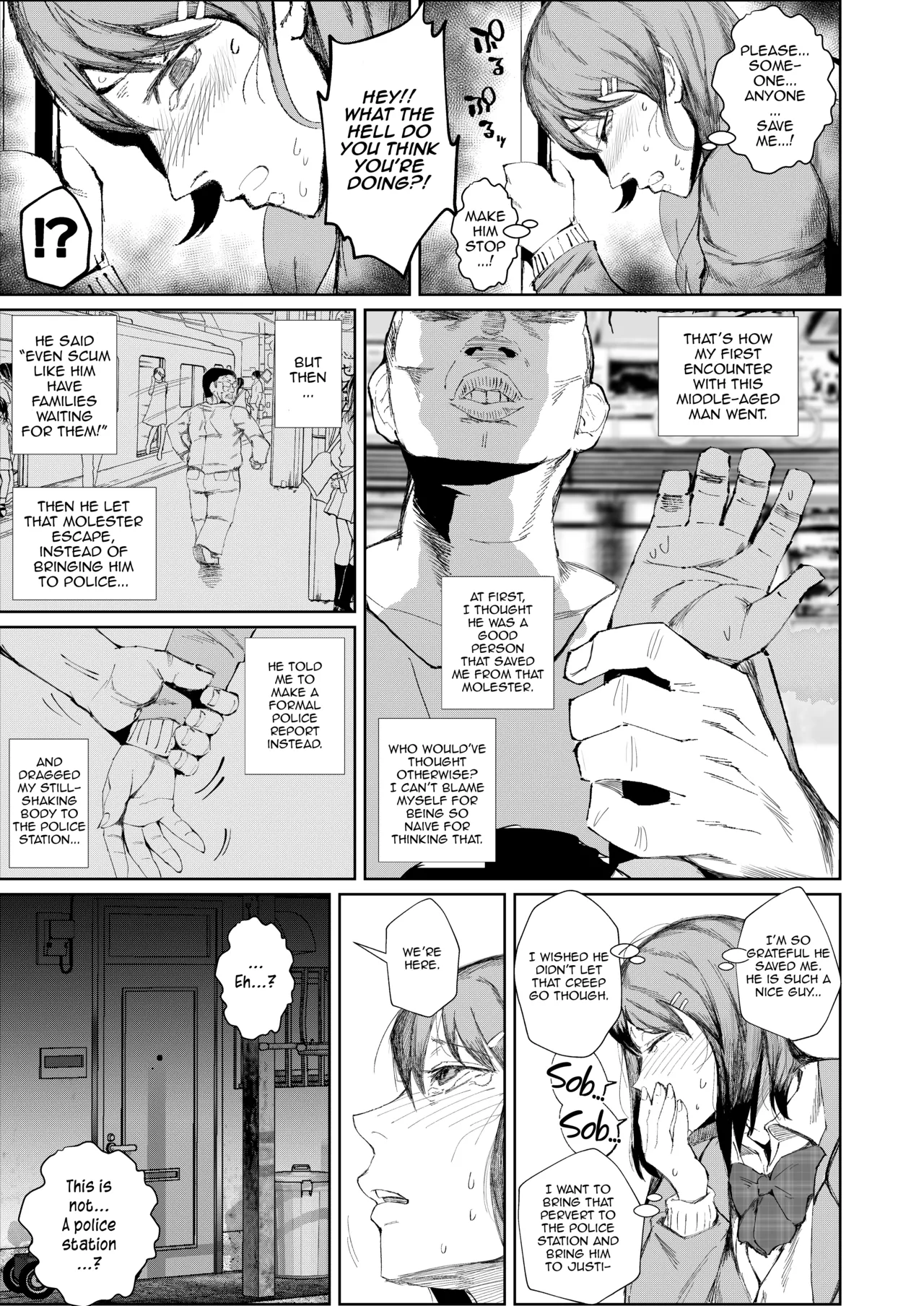 JK no Otoshikata -Jou- | The Downfall of a JK -1st page 9 full