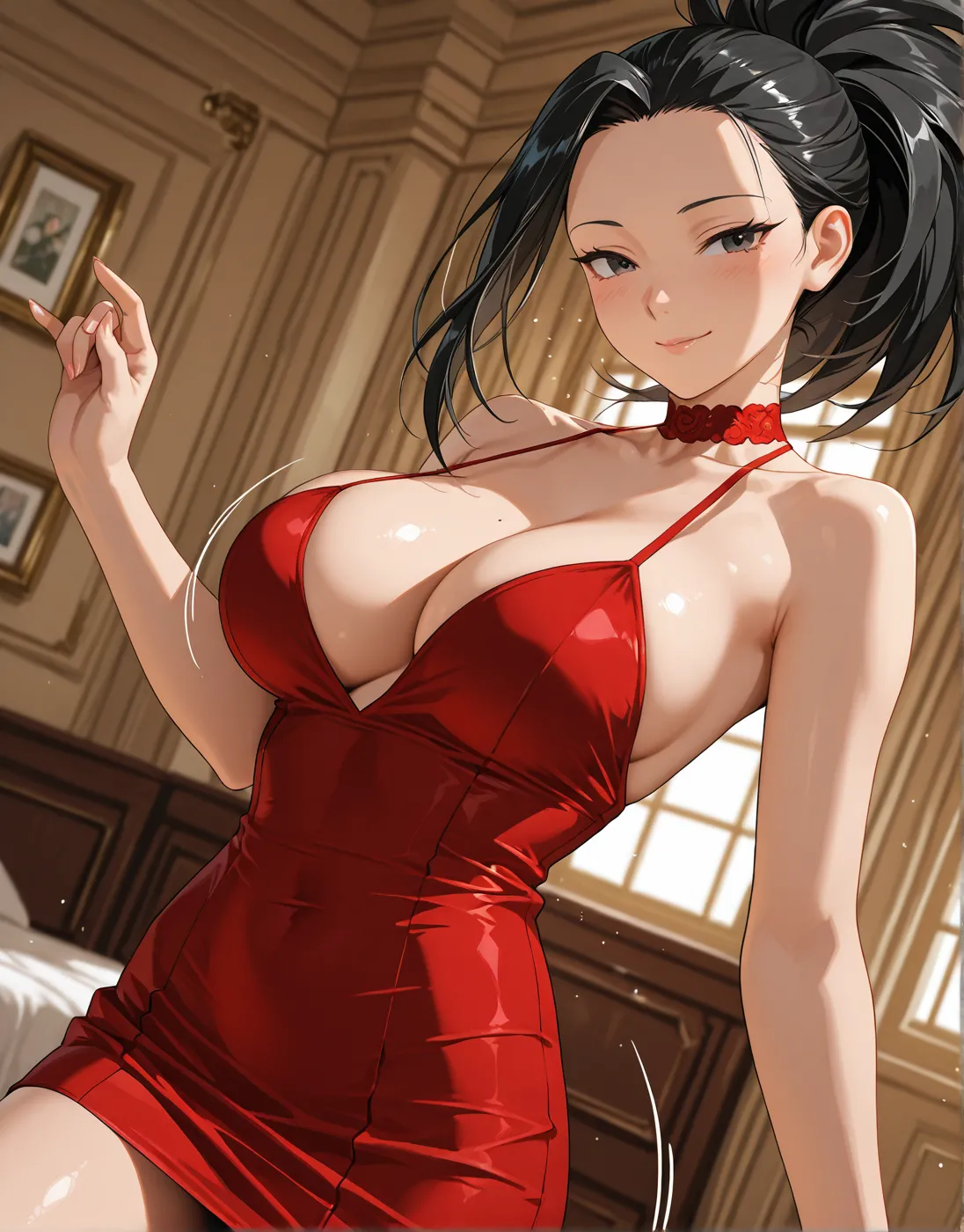 AI NSFW - Yaoyorozu Momo page 4 full