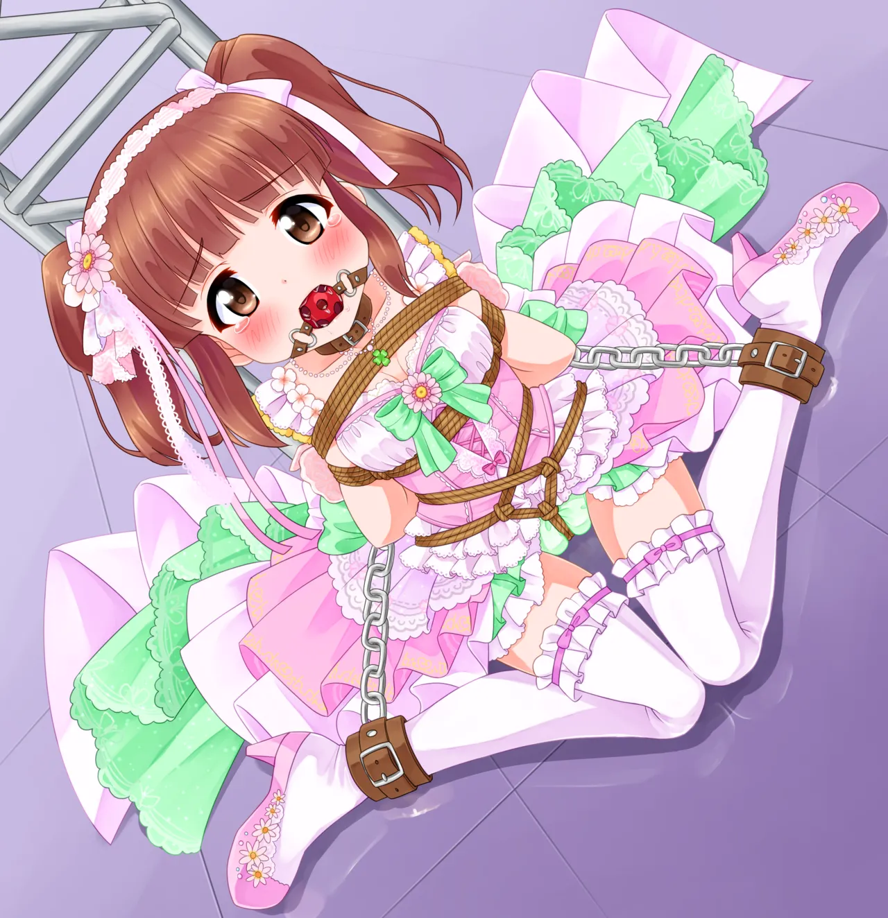 Chakui Kinbaku CG-shuu Nawa no Kanata 2020 page 10 full