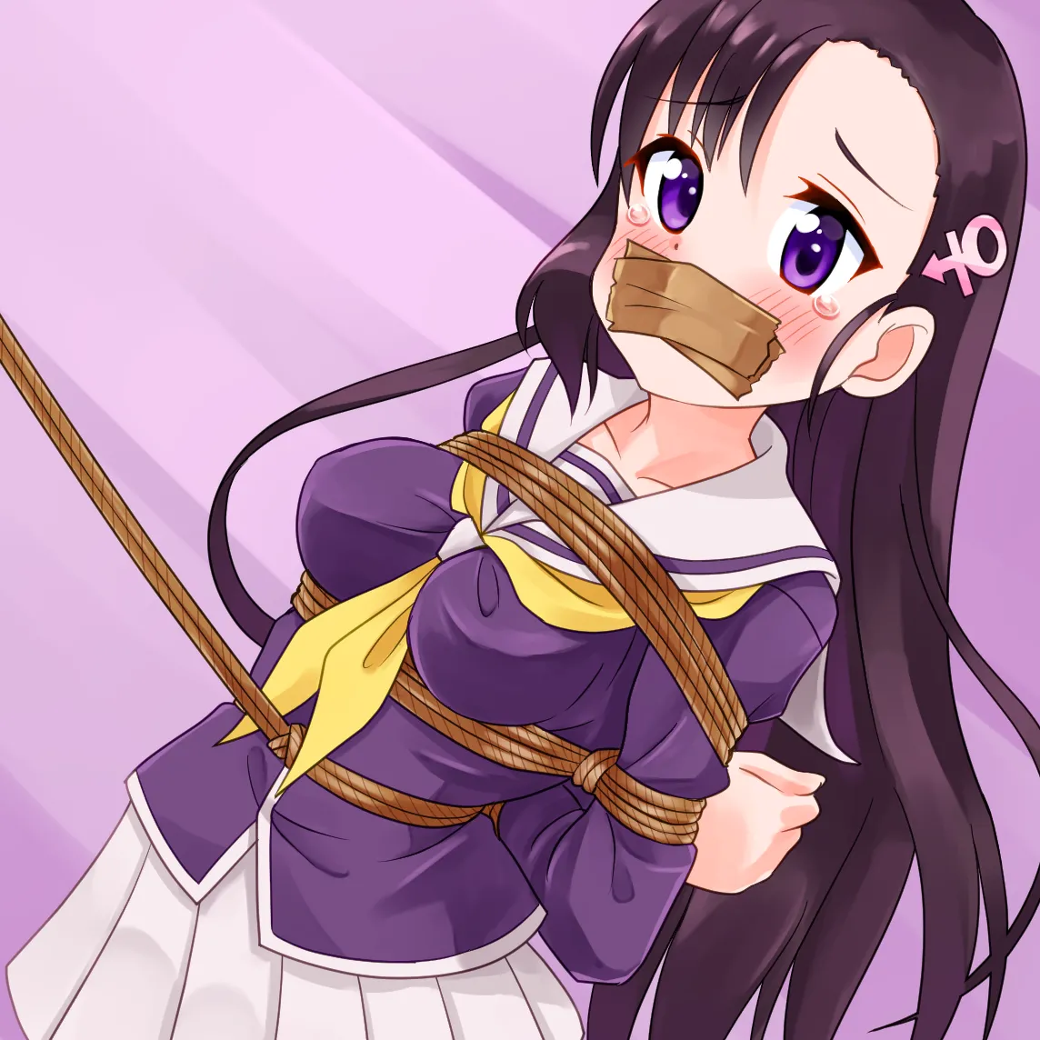 Chakui Kinbaku CG-shuu Nawa no Kanata 2020 page 3 full