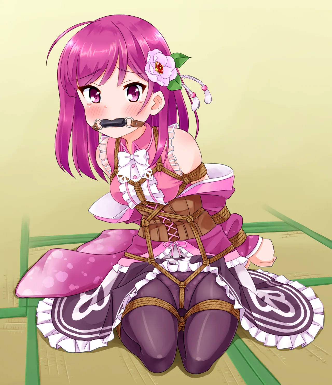 Chakui Kinbaku CG-shuu Nawa no Kanata 2020 page 9 full