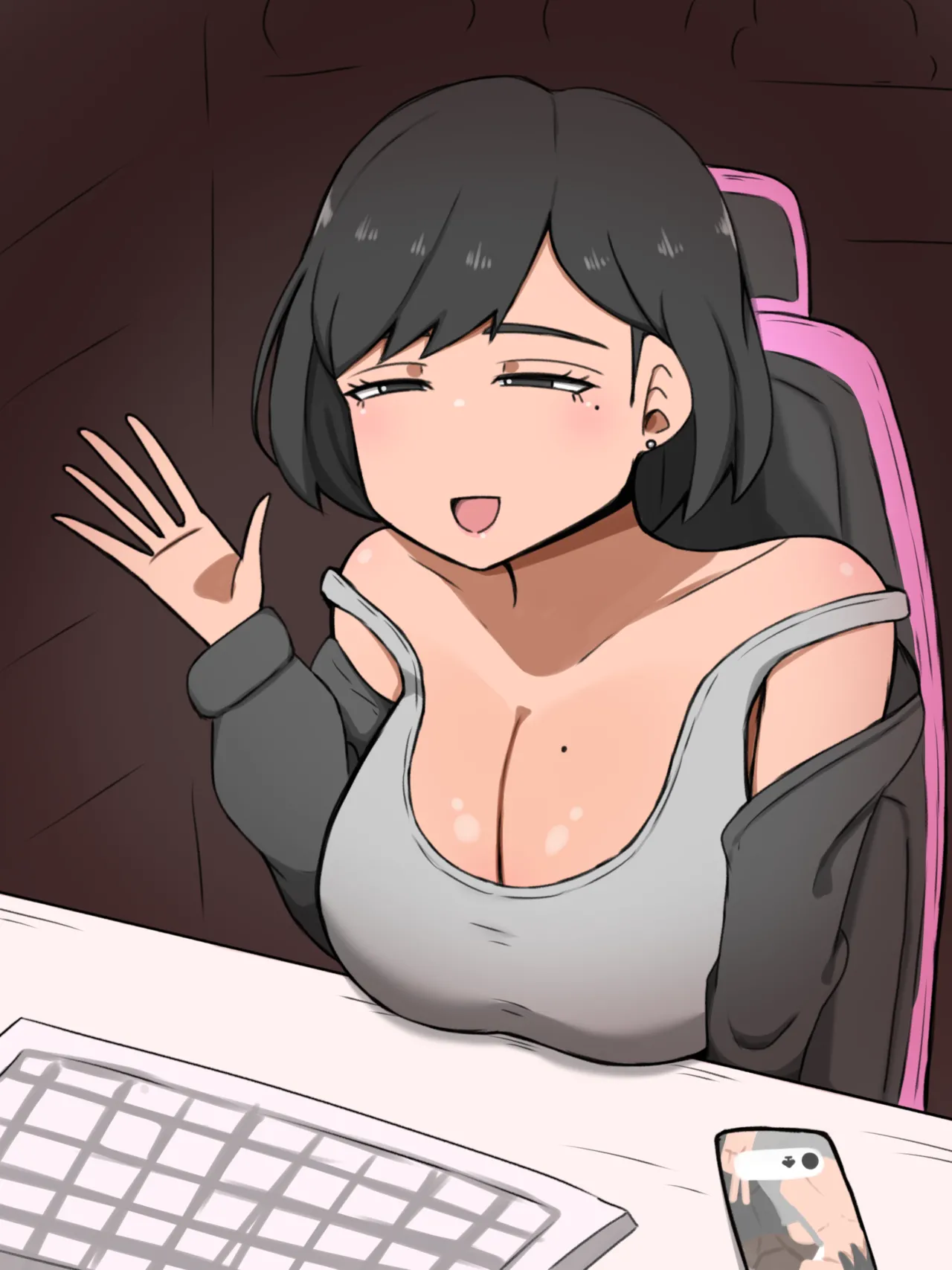 あの人気配信者が休日は黒人ち◯ぽでオホ声を出すはずがない page 4 full
