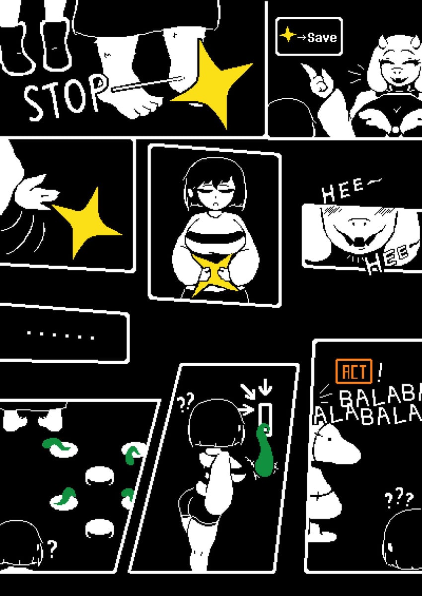 1gonth Undertale Possession Comic page 3 full