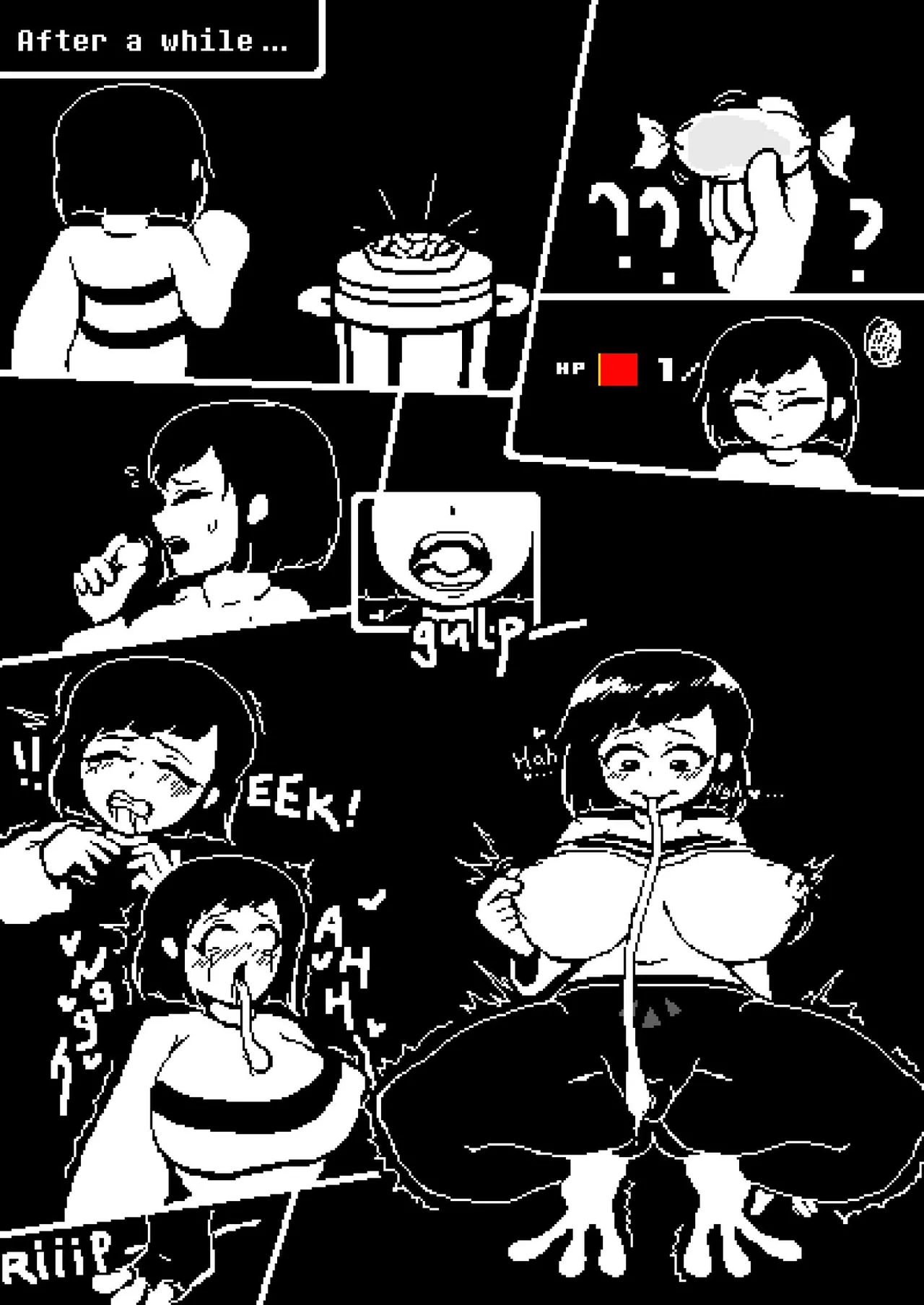 1gonth Undertale Possession Comic page 9 full