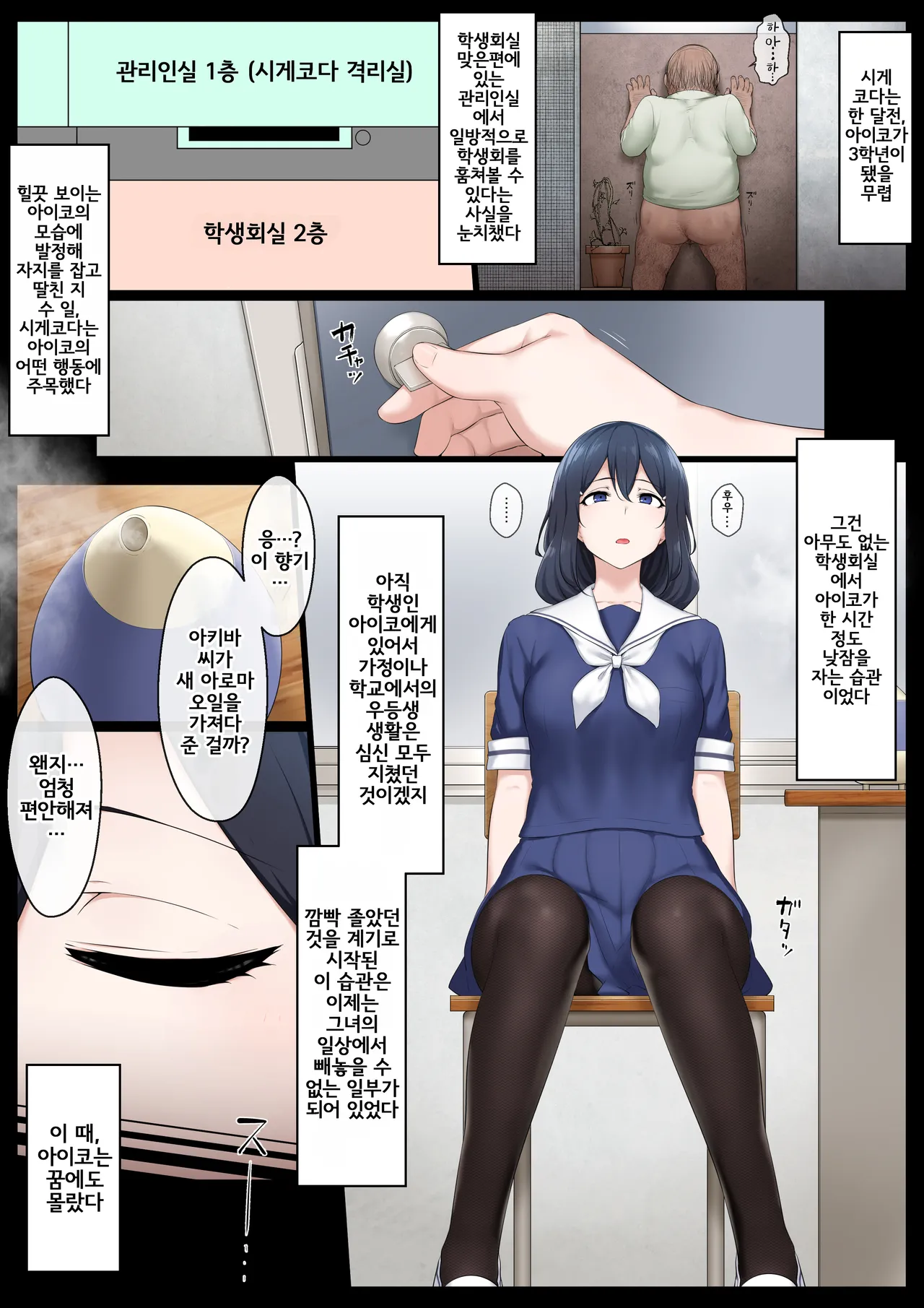 Re. Bishoujo Seitokaichou o Seibyou Mochi no Owakon Onna ni Otosu Hanashi | 리메이크. 미소녀 학생회장을 성병이 있는 퇴물 여자로 타락시키는 이야기 page 2 full