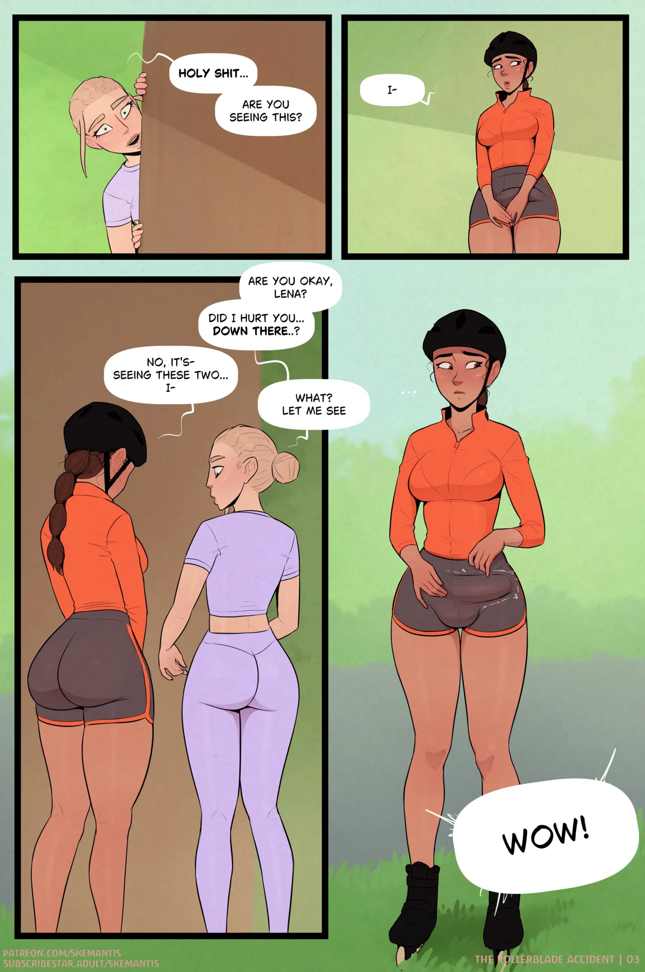 Skemantis - Rollerblade Accident page 3 full