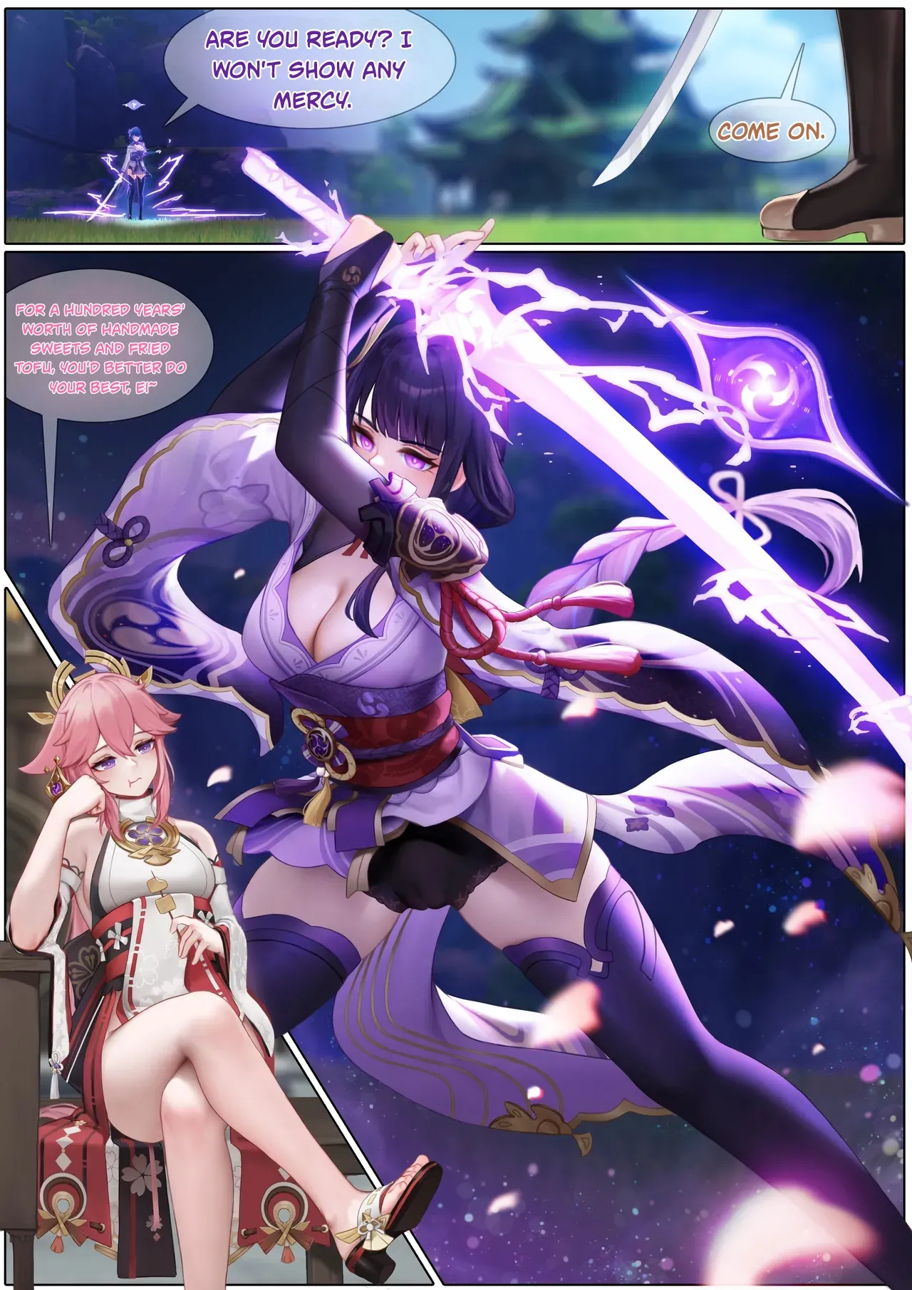 Drinking Together in Inazuma 1-13 page 2 full