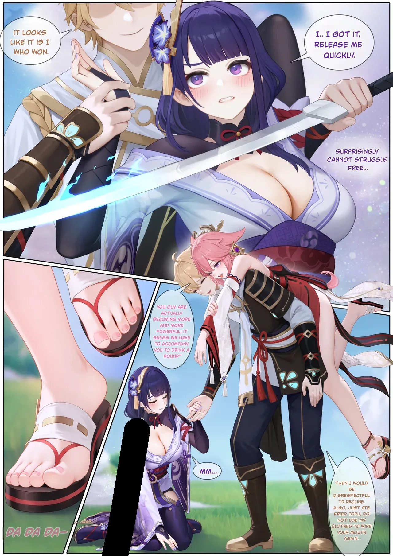 Drinking Together in Inazuma 1-13 page 5 full