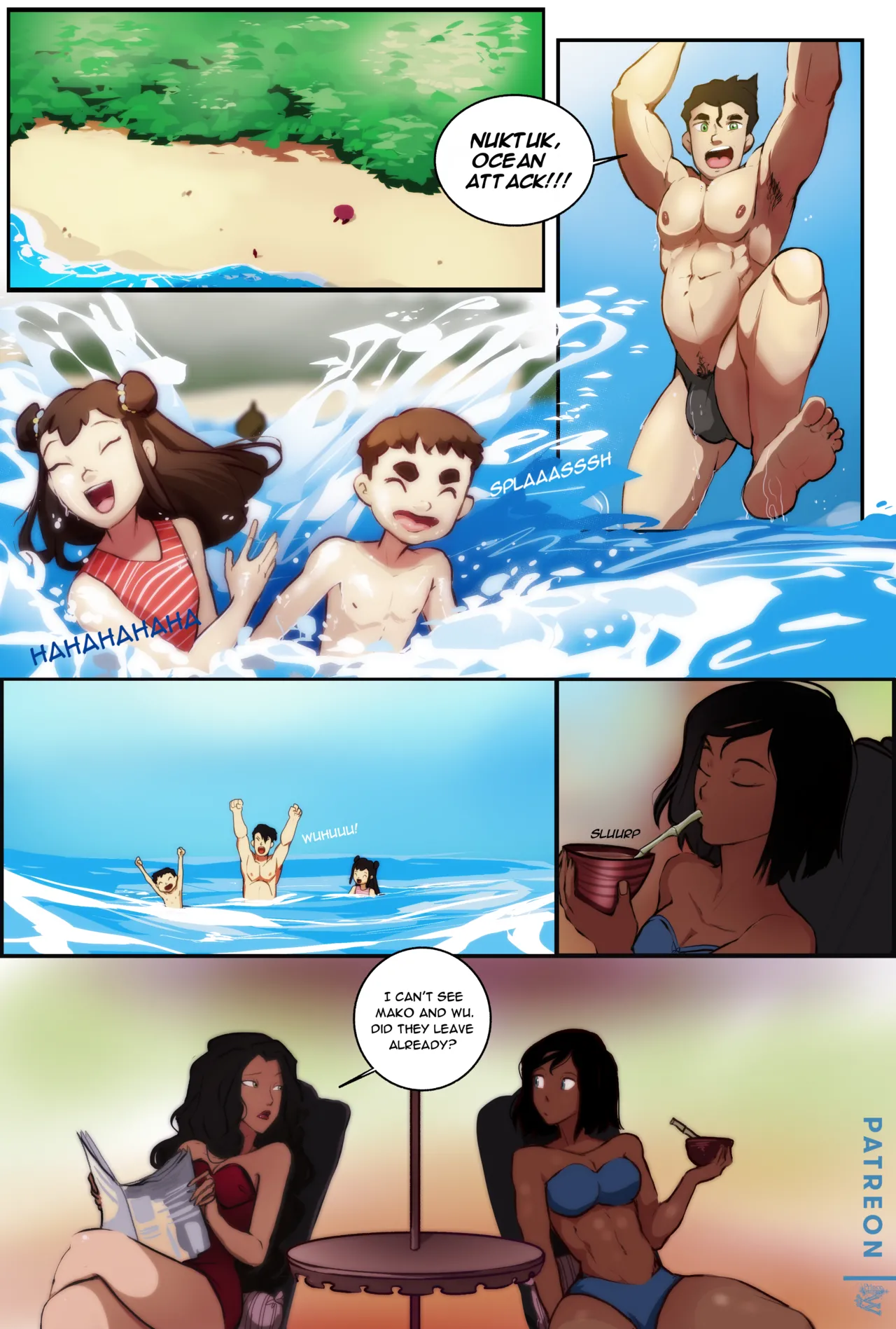 Mako &amp; Wu Beach Date page 1 full