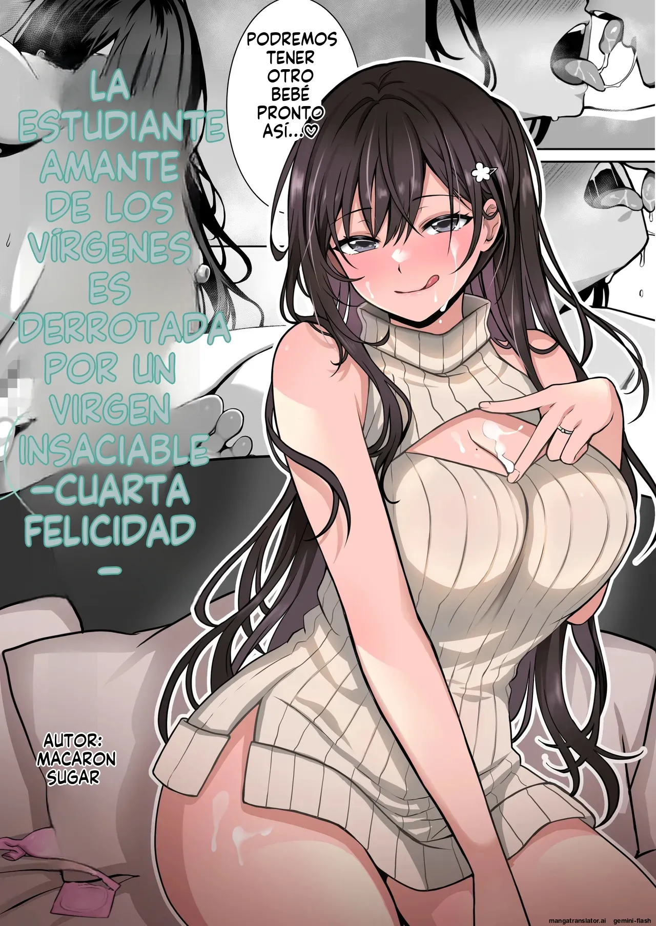 Doutei Daisuki Jogakusei-chan, Zetsurin Doutei ni Haiboku suru -Fourth Happiness-  MTL page 1 full