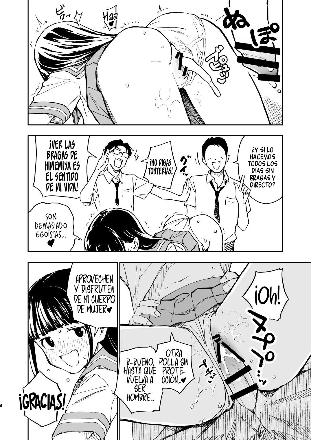 1-Kagetsu Ninshin Shinakereba Otoko Ni Modoreru Hanashi 4 | Mientras no quede embarazada durante 1 mes, volveré a ser un hombre cap.4 page 6 full