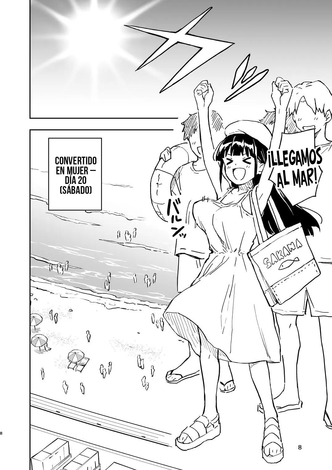 1-Kagetsu Ninshin Shinakereba Otoko Ni Modoreru Hanashi 4 | Mientras no quede embarazada durante 1 mes, volveré a ser un hombre cap.4 page 8 full