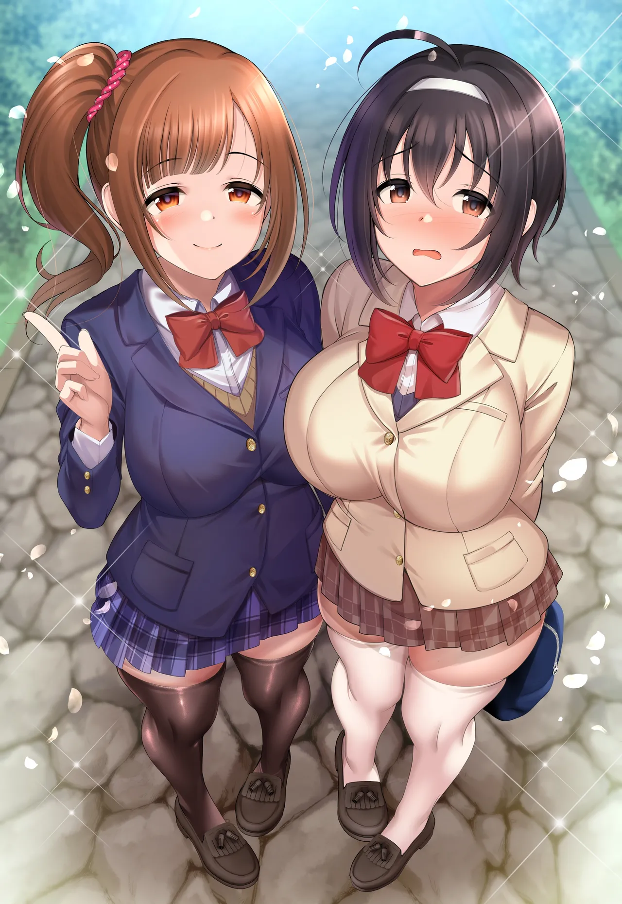 身体がムチムチに成長した五十嵐響子と小日向美穂 page 3 full