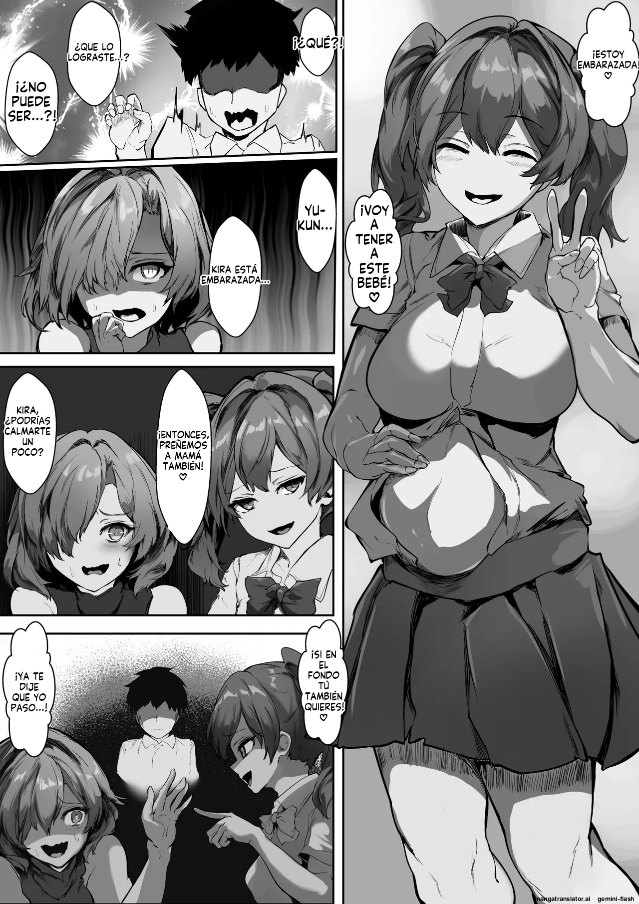 Kyonyuu Mama to Menhera Kanojo o Oyakodonburi ni Shite Harama seru Hanashi tsui  MTL page 6 full