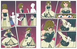 An unusual 'stage costume'