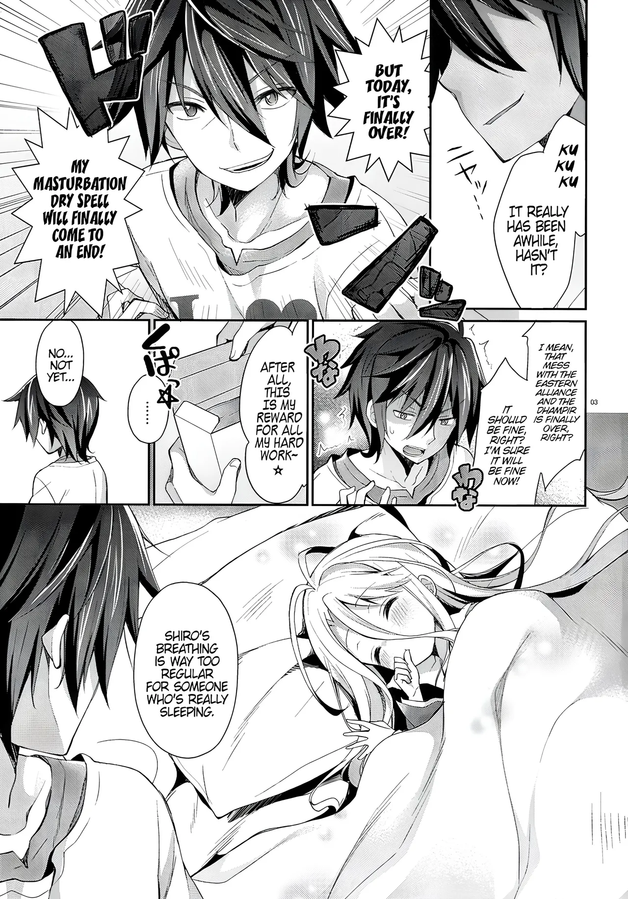 "Shiro... Kyou kara Kodomo Onaho ni, Naru" | Starting Today, Shiro becomes a Loli Onahole page 2 full