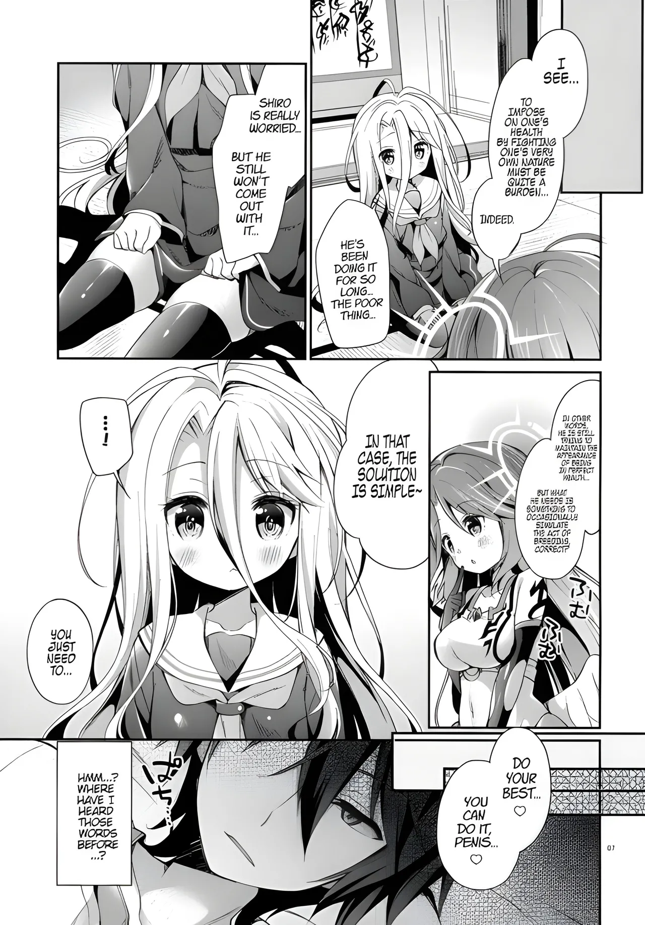 "Shiro... Kyou kara Kodomo Onaho ni, Naru" | Starting Today, Shiro becomes a Loli Onahole page 6 full