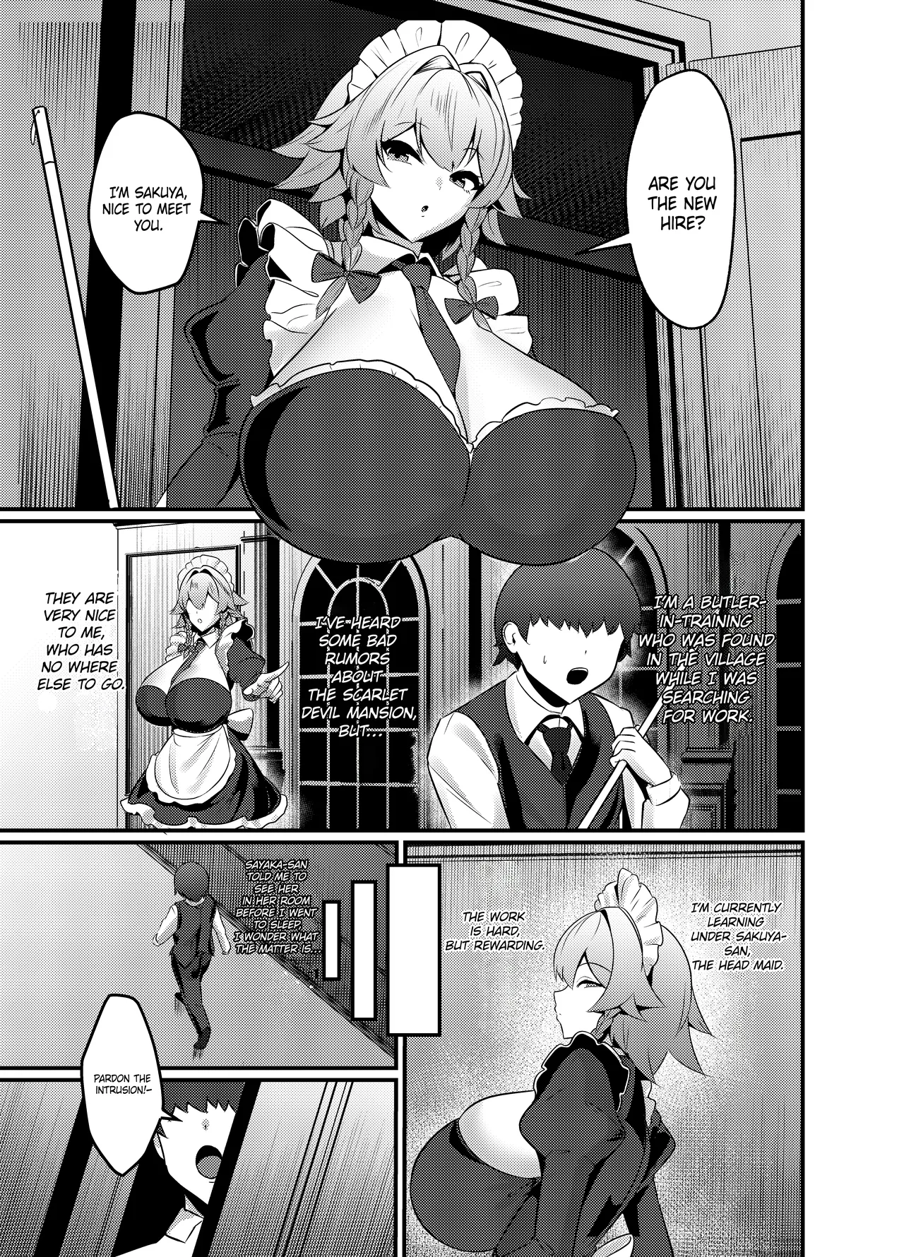 Koumakan-shiki Shinjin Kyouiku | Scaret Devil Mansion Style Employee Training page 2 full