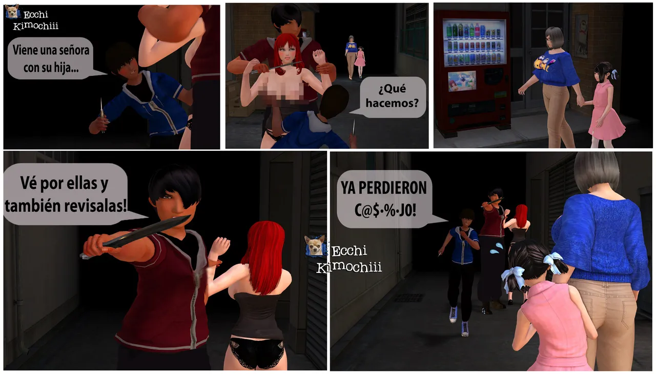 El robo en el callejón - Hecho por Ecchi Kimochiii page 7 full