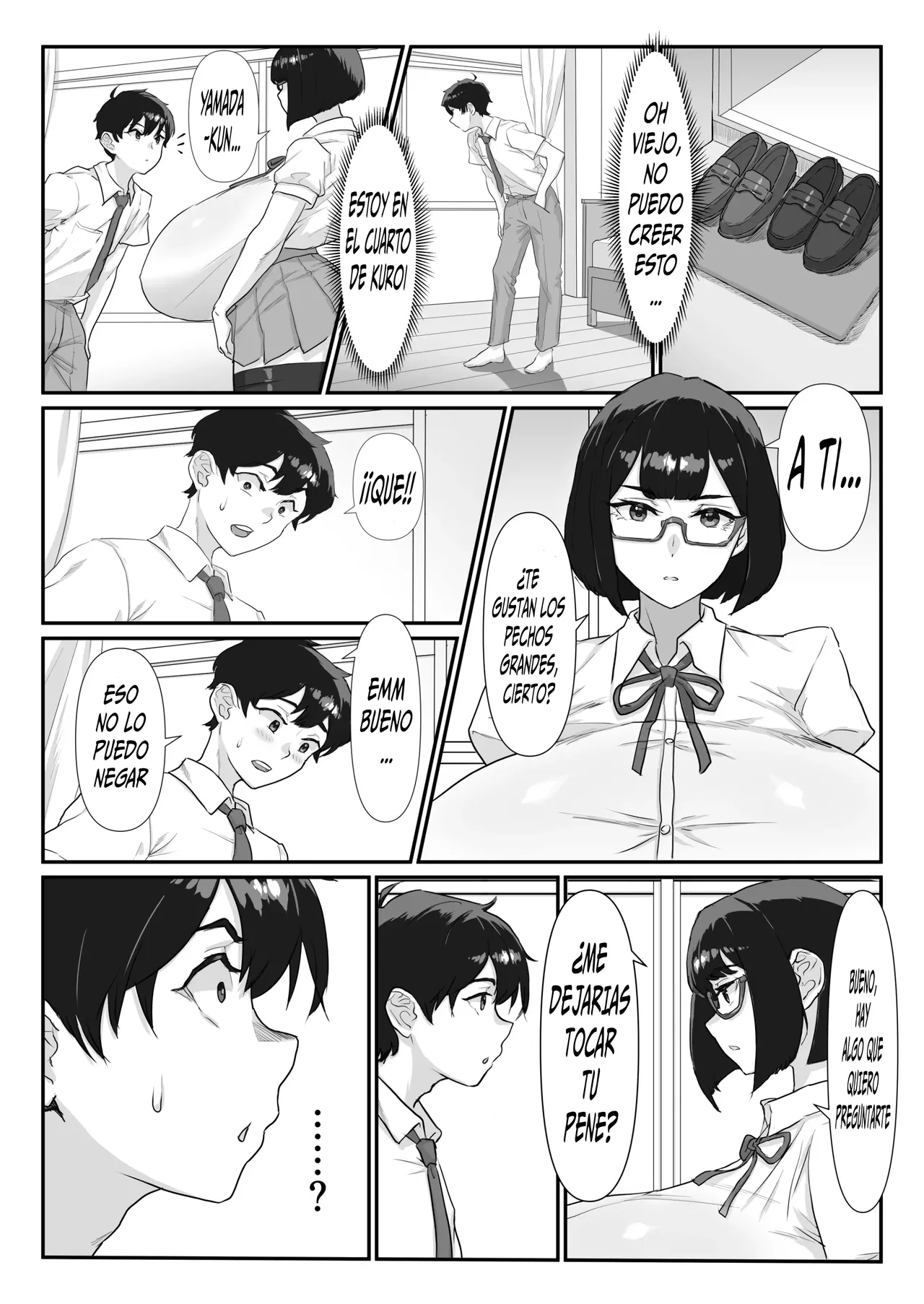 Kuroi-san wa Kakusenai!! | Kuroi-san Can't Hide It!! page 8 full