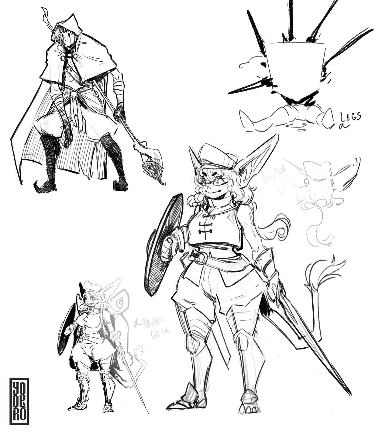 Random Sketches and WIPs page 2 full