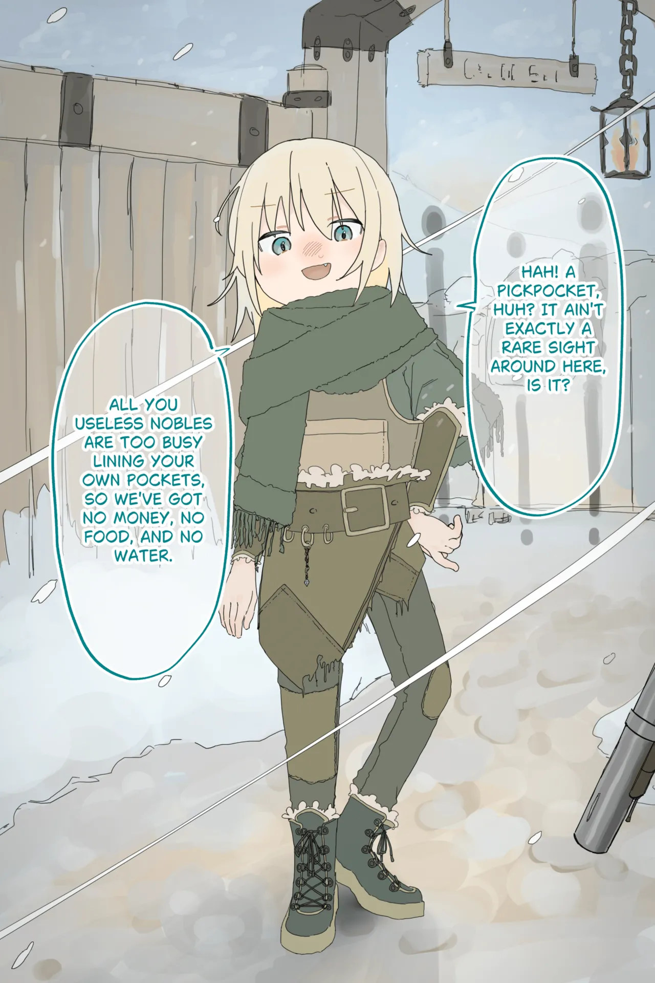 Namaikina Suri no Onnanoko ga Heishi ni Toraerarete Zenra ni Mukareru Made I The thief girl is stripped naked page 2 full