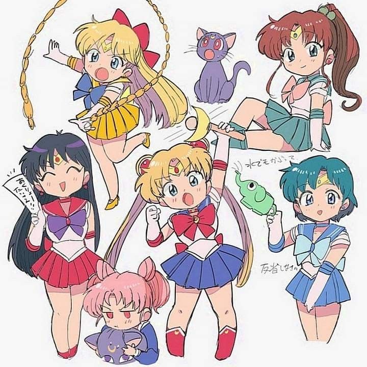 Sailor moon art compilation page 10 full