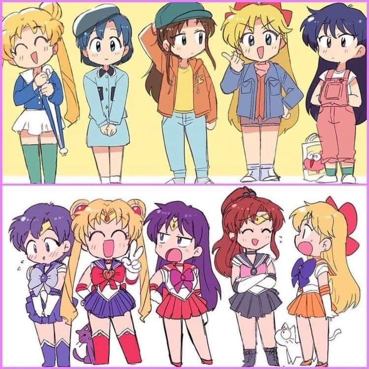 Sailor moon art compilation page 9 full