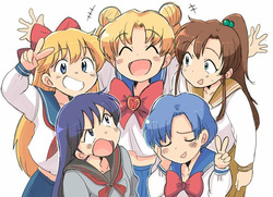 Sailor moon art compilation