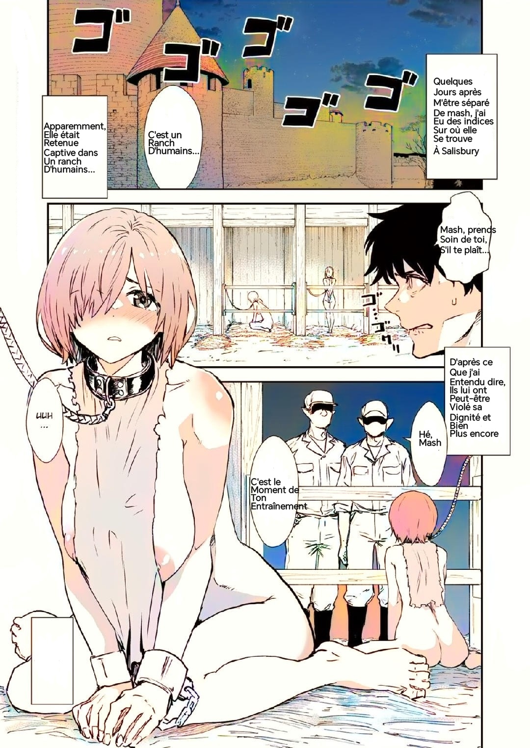 Mash to Are suru Ningen Bokujou | Mash est capturée et vendue comme esclave page 2 full