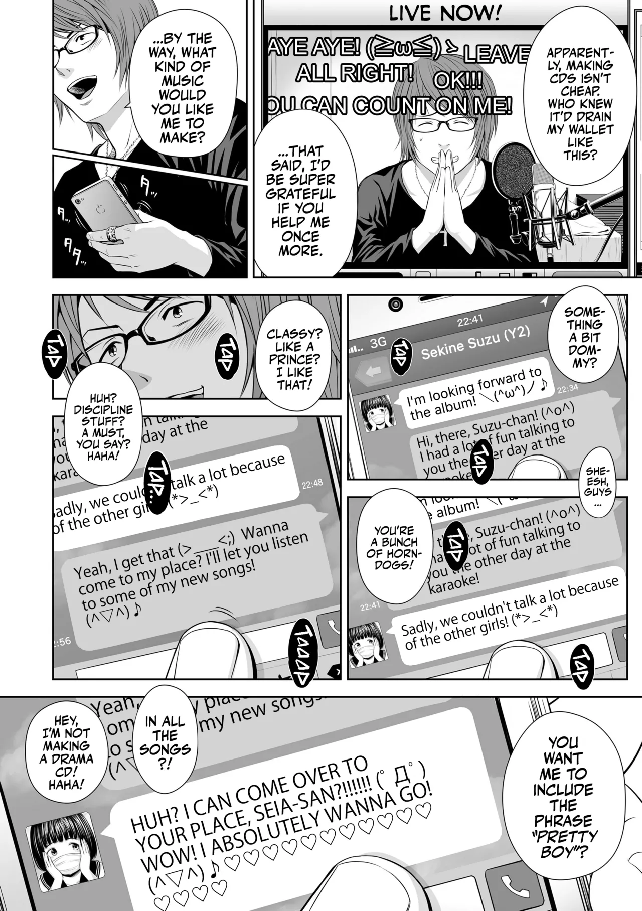 Utaite no Ballad | Singer's Ballad! Book 1! English page 8 full