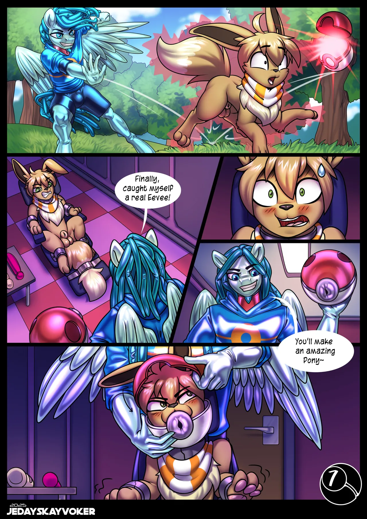 Commission for Freaksman99 page 1 full