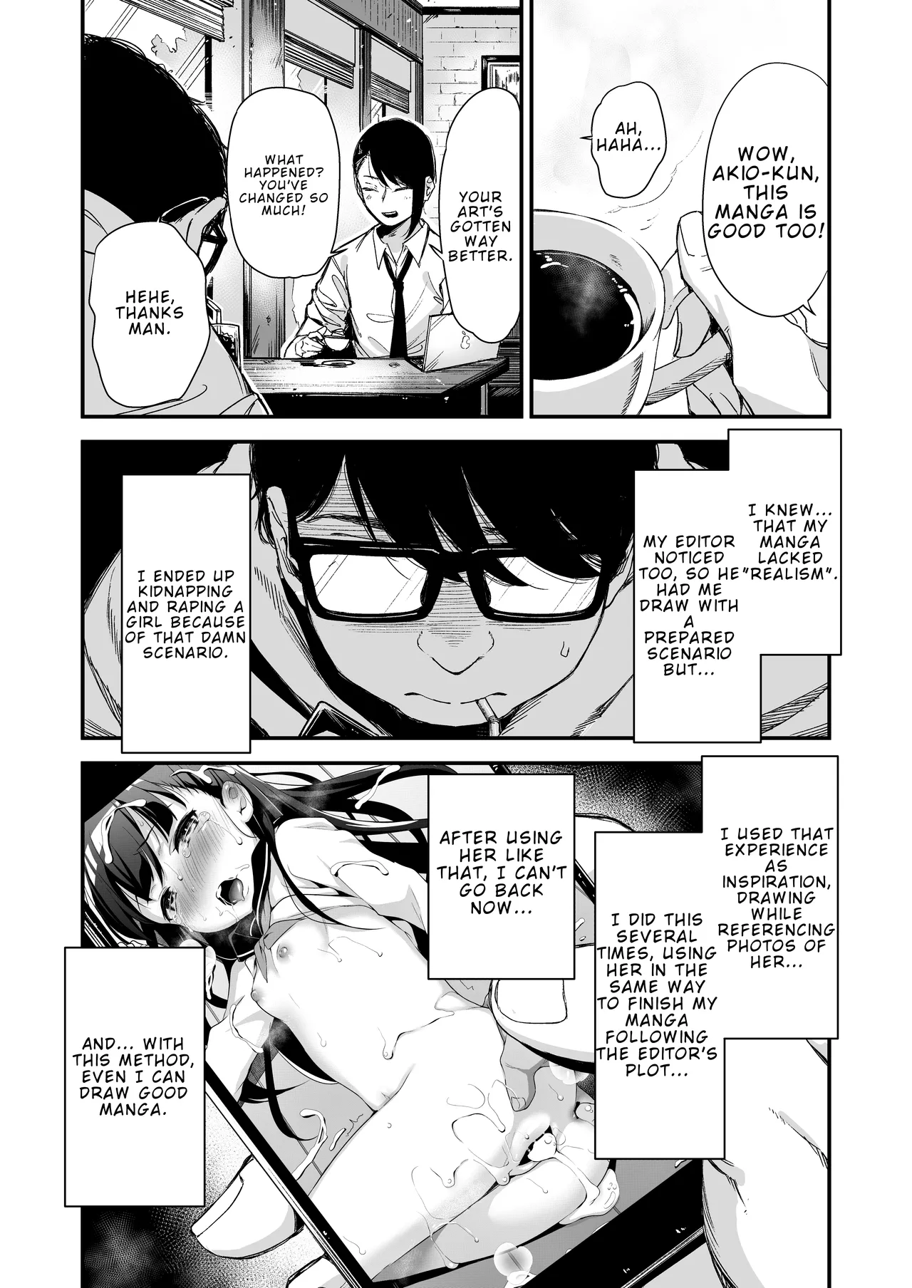 Do-M Shoujo wa, Manga no Naka de page 4 full