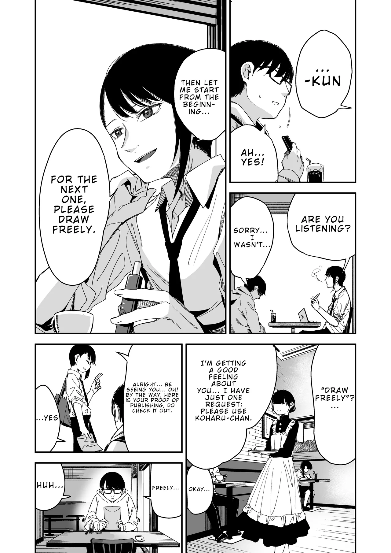 Do-M Shoujo wa, Manga no Naka de page 5 full